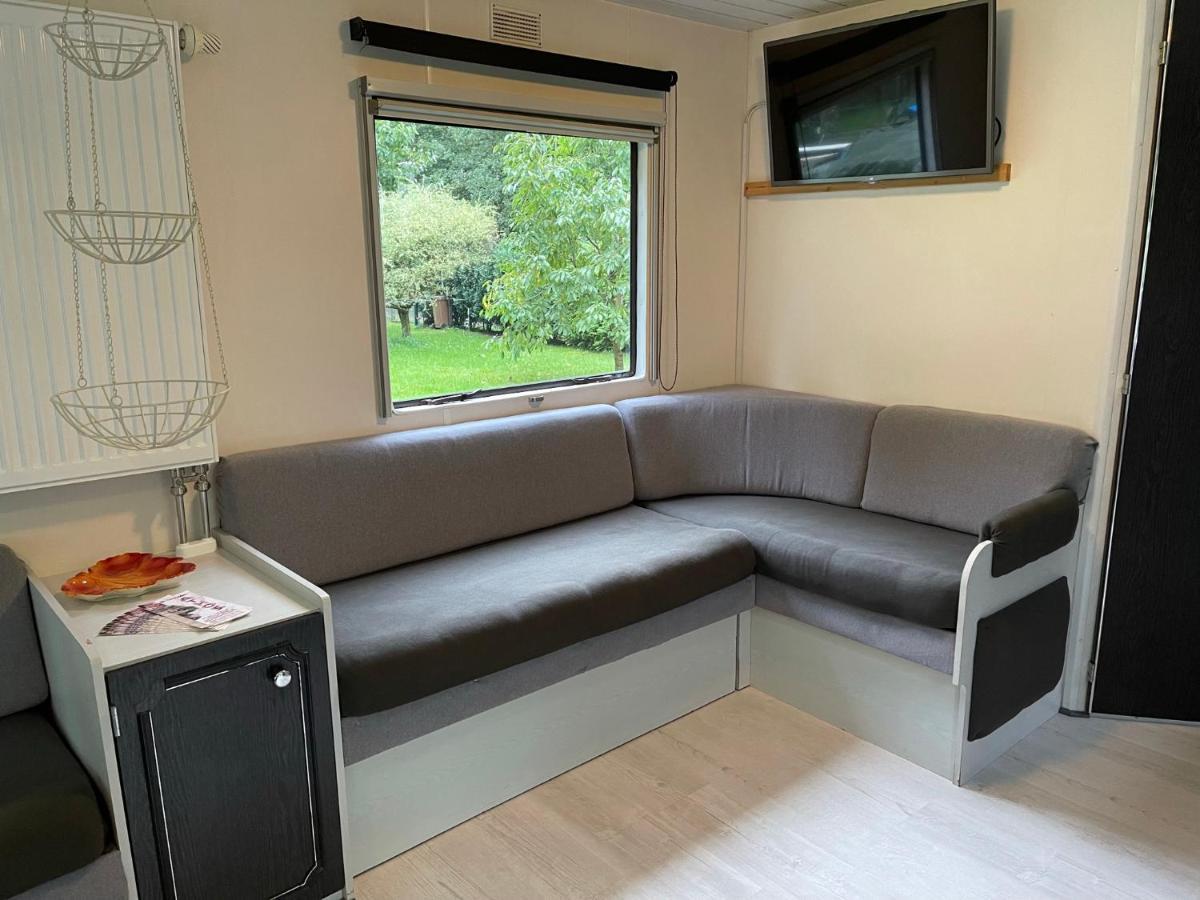 Mobilheim Am Wald Apartamento Bernau bei Berlin Exterior foto