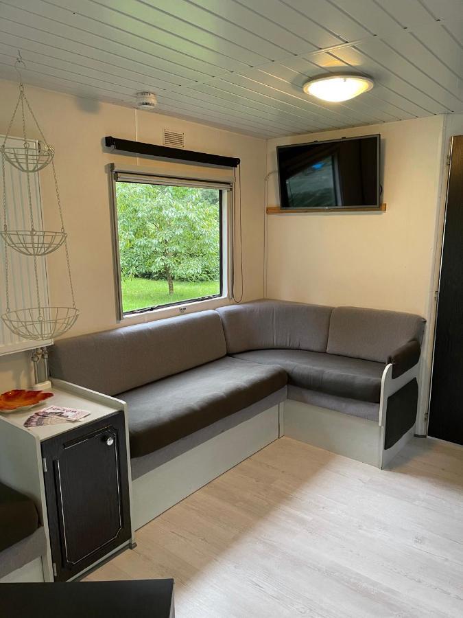 Mobilheim Am Wald Apartamento Bernau bei Berlin Exterior foto