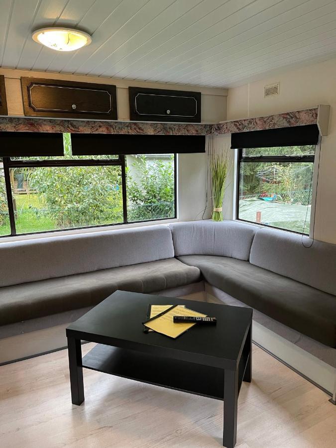 Mobilheim Am Wald Apartamento Bernau bei Berlin Exterior foto