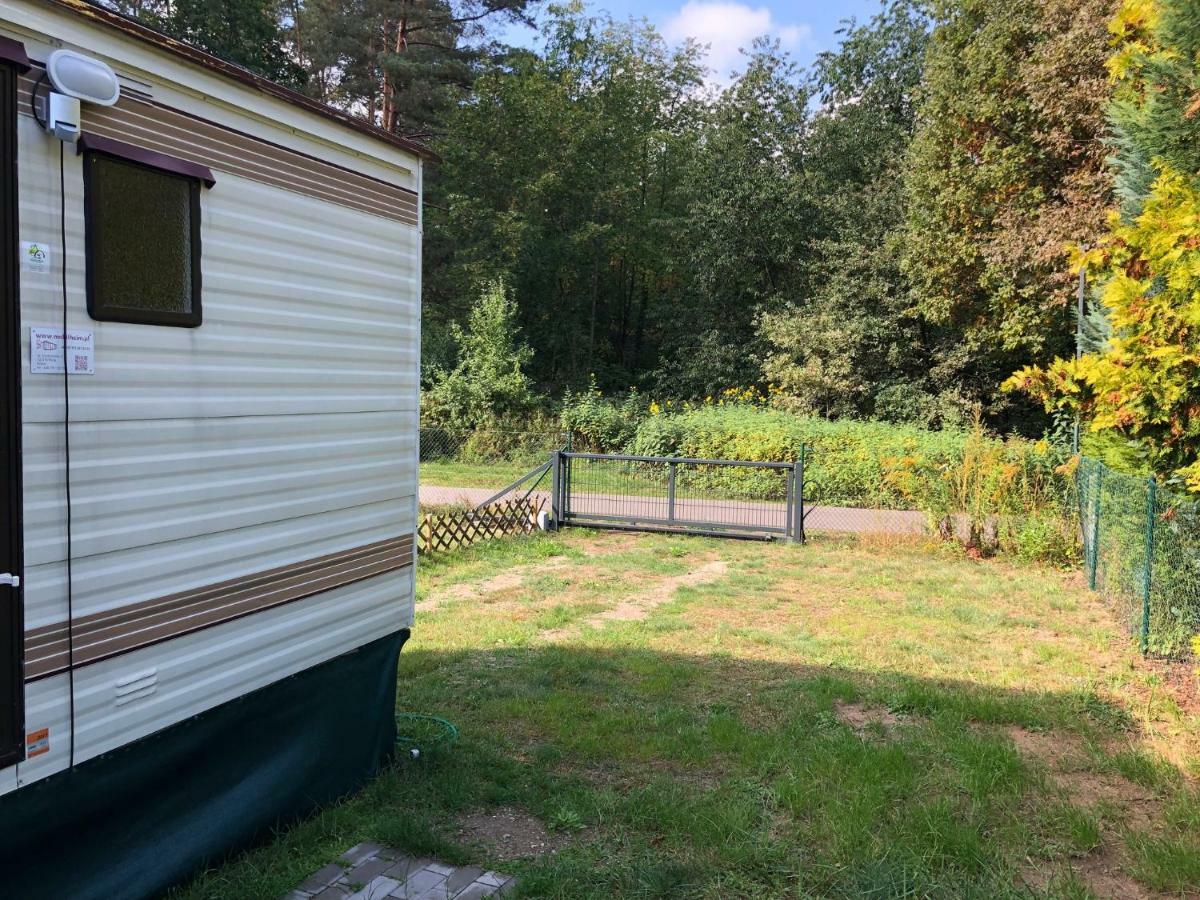 Mobilheim Am Wald Apartamento Bernau bei Berlin Exterior foto