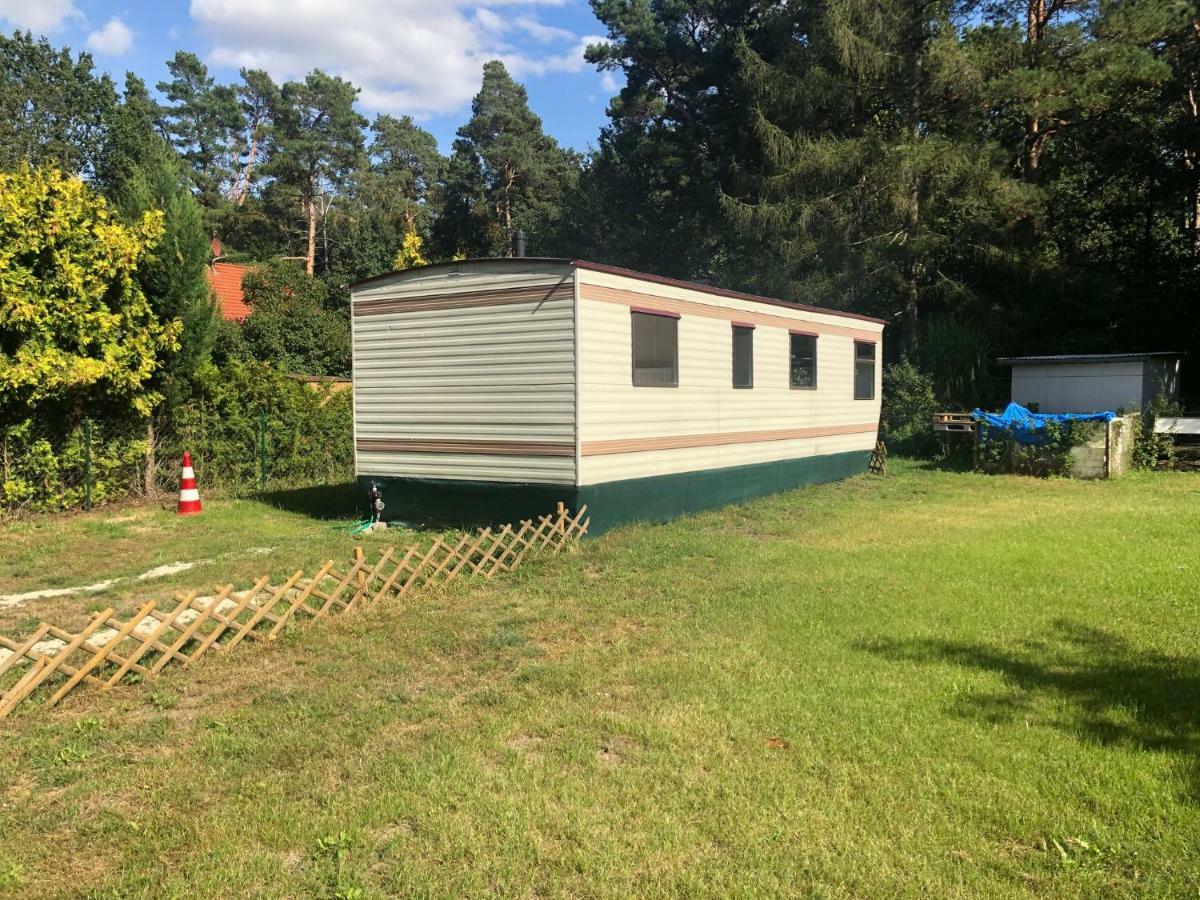 Mobilheim Am Wald Apartamento Bernau bei Berlin Exterior foto