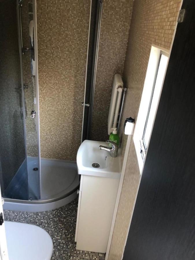Mobilheim Am Wald Apartamento Bernau bei Berlin Exterior foto