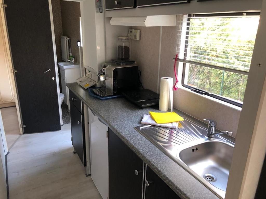 Mobilheim Am Wald Apartamento Bernau bei Berlin Exterior foto